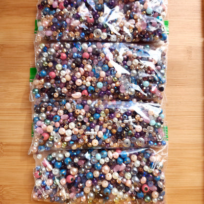 Fancy 500 Piece Bead Soup Destash Bundle 55