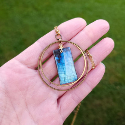 Deluxe Labradorite Necklace