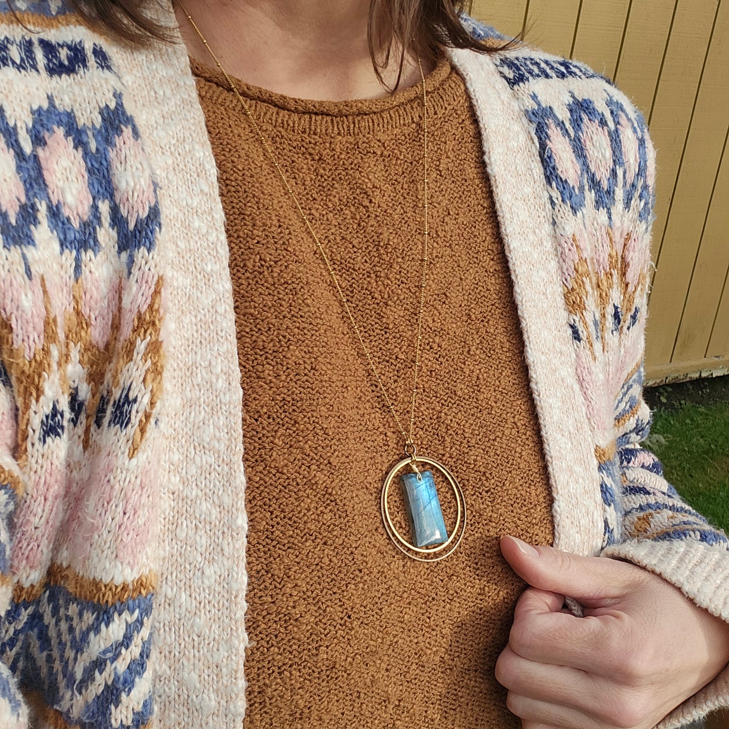 Deluxe Labradorite Necklace